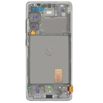 Originalni LCD zaslon na dotik Samsung S20 FE 5G [Servisni paket] - Cloud White