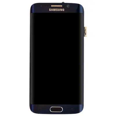 Originalni LCD zaslon na dotik za Samsung S6 Edge [servisni paket] - crn
