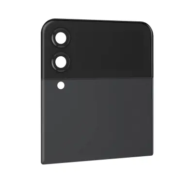 Originalni zgornji zadnji stekleni zunanji zaslon za Samsung Galaxy Z Flip 4, grafit