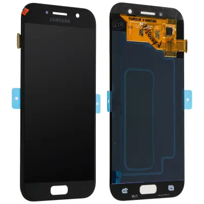 Komplet LCD zaslon (LCD touch screen) original za Samsung Galaxy A3 2017 - crn