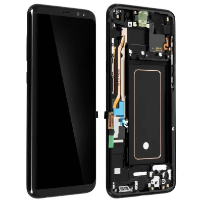 Originalna kompletna enota Samsung [servisni paket]: LCD zaslon na dotik str. Samsung Galaxy S8 Plus - crn