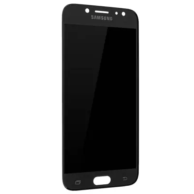 Originalna kompletna enota Samsung [servisni paket]: LCD zaslon na dotik str. Samsung Galaxy J7 2017 - crn