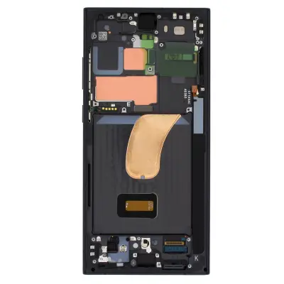Uradni LCD zaslon na dotik Samsung Galaxy S23 Ultra, servisni paket - Phantom Black