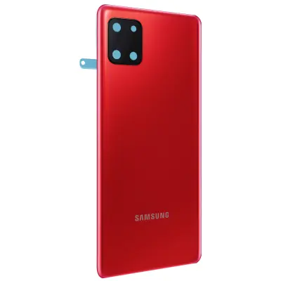 Uradni pokrov baterije za Samsung Note 10 Lite, kardinalsko rdeca