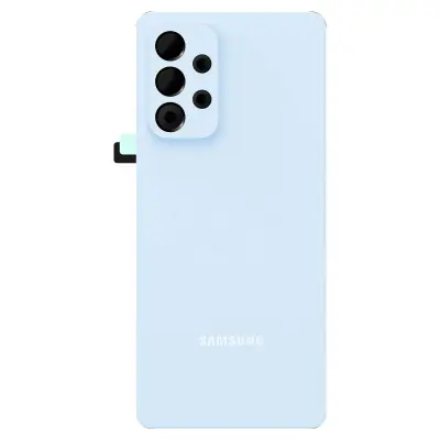 Originalni pokrov baterije za Samsung A53 5G Magistral Blue, z zašcitno leco kamere