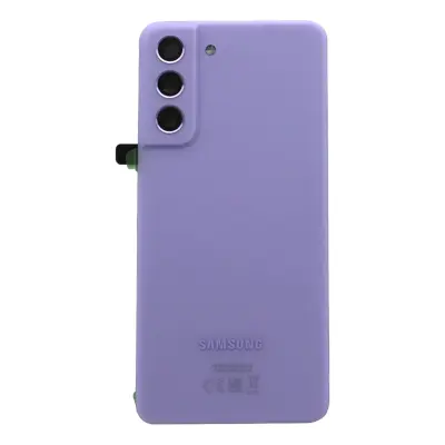 Originalni pokrov baterije za Galaxy S21 FE Lavender z zašcito za objektiv kamere