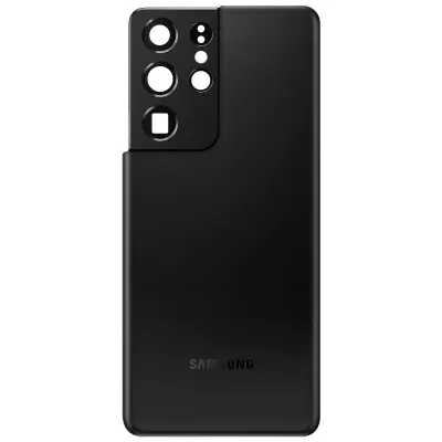 Originalni pokrov baterije za Samsung S21 Ultra [servisni paket] - Phantom Black
