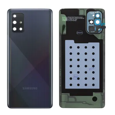 Originalni pokrov baterije za Samsung Galaxy A71 - Prism Crush Black