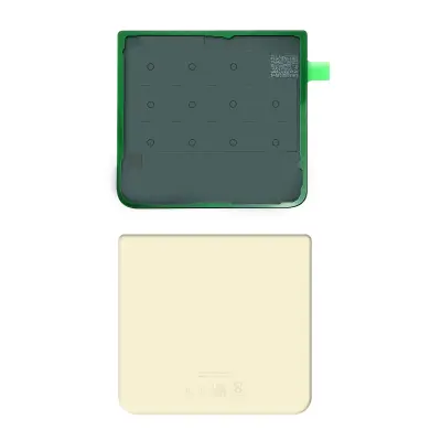 Originalni pokrov baterije za Samsung Galaxy Z Flip 3 [servisni paket] - krem