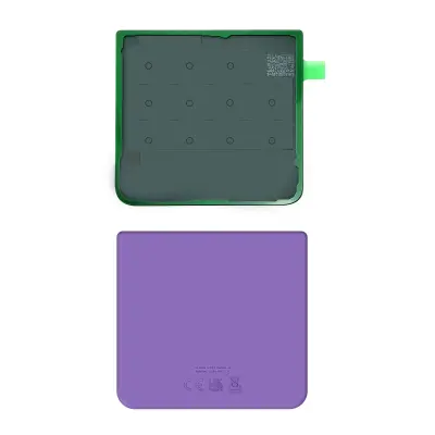 Originalni pokrov baterije za Samsung Galaxy Z Flip 3 [Servisni paket] - sivka