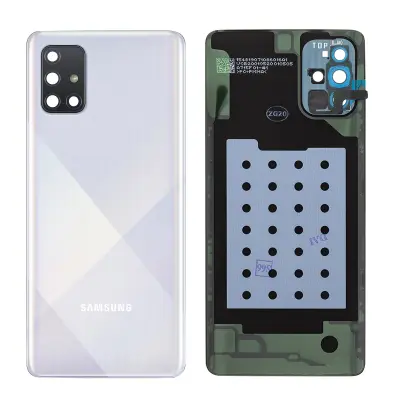 Originalni pokrov baterije za Samsung A71 - Prism Crush Silver