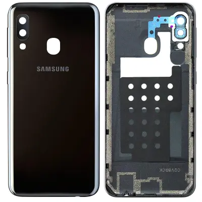 Original Samsung pokrov baterije/zadnji pokrov - crn str. Samsung Galaxy A20e