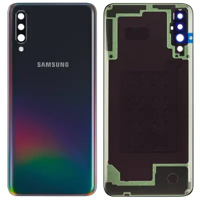 Original Samsung pokrov baterije/zadnji pokrov - crn str. Samsung Galaxy A70