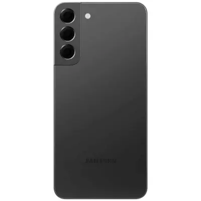 Originalni pokrov baterije za Samsung S22 Plus, crn, z zašcitnim steklom kamere