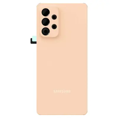 Originalni pokrov baterije za Galaxy A53 5G Magistral Peach, z zašcito za objektiv kamere