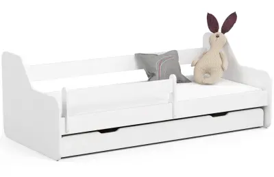 Otroška postelja ACTIV 180x80 bela + vzmetnica