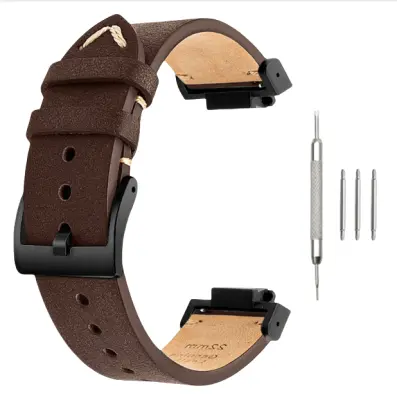 Pas za uro iz pravega usnja za Casio G-SHOCK DW-5600/GWB5600/GA-2100 Brown+Black