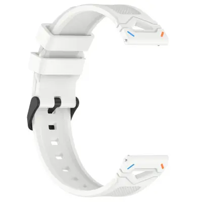 Silikonski pašček za uro Huawei Watch GT5 46 mm - 22 mm White