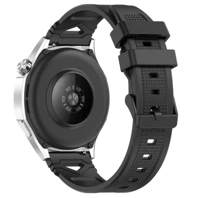 Silikonski pašček za uro Huawei Watch GT5 46 mm - 22 mm Black