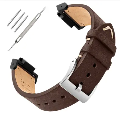 Usnjen pašček za uro Casio G-SHOCK DW-5600/GWB5600/GA-2100 DarkBrown  Model 1