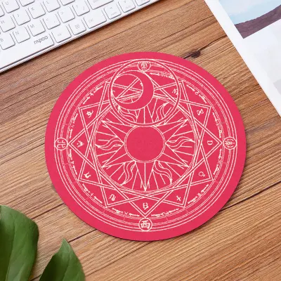 Podloga za miško s flamingom in ognjemetom   Model 3