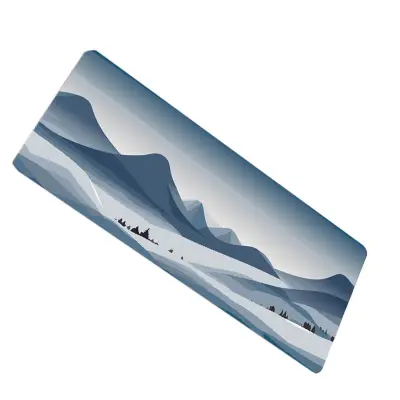 Podloga za miško - odebeljena igralna podloga za mizo z zaklenjenim robom  L Model 2