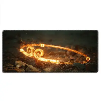 Podloga za miško - odebeljena igralna podloga za mizo z zaklenjenim robom  S Model 4