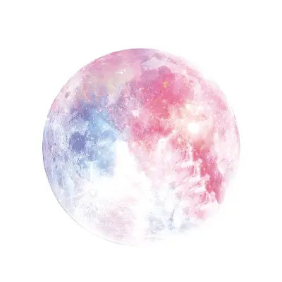 Podloga za miško s flamingom in ognjemetom   Model 4