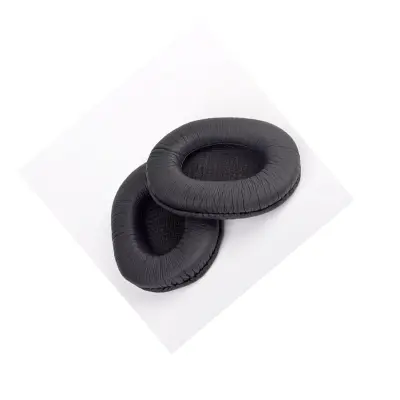 Nadomestne blazinice za slušalke Sony - črne umetne ušesne školjke (2 pakiranja)