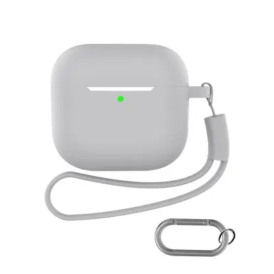 Ovitek za AirPods s ključkom in dodatki Grey  AirPods 4