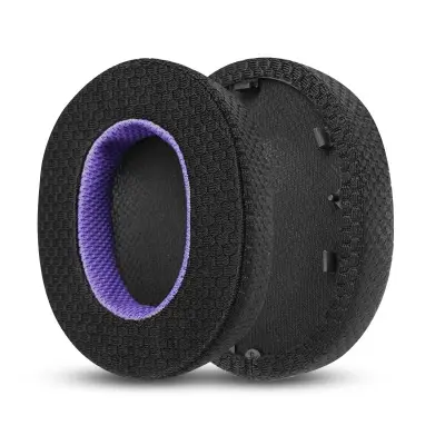 Nadomestne blazinice za slušalke Sony WH-1000XM5 - črna/vijolična mreža