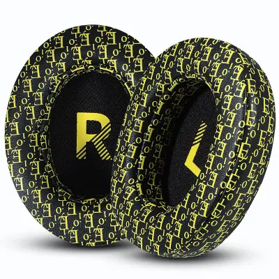 Nadomestne blazinice za slušalke Skullcandy Crusher Wireless, HESH 3, VENUE Black+Yellow