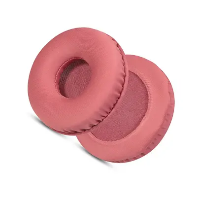 Nadomestne blazinice za slušalke Sony WH-CH520 - tkanina iz ledene svile (7 cm) Red