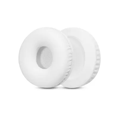Nadomestne blazinice za slušalke Sony WH-CH520 - tkanina iz ledene svile (7 cm) White