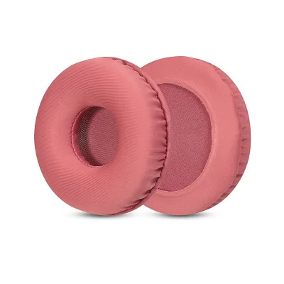 Nadomestne blazinice za slušalke Sony WH-CH500/CH510 - tkanina iz ledene svile (7 cm) Red