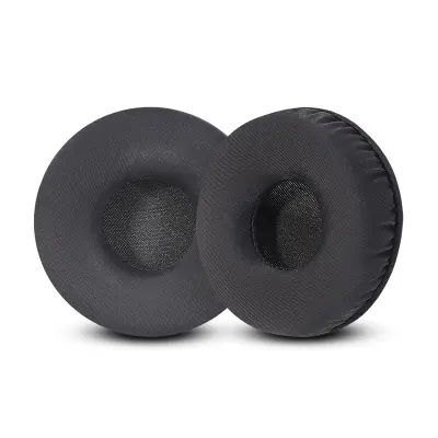 Nadomestne blazinice za slušalke Sony WH-CH520 - tkanina iz ledene svile (7 cm) Black