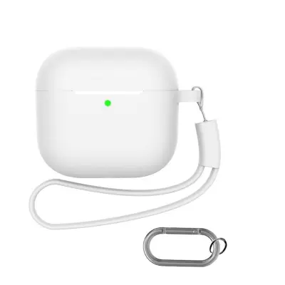 Ovitek za AirPods s ključkom in dodatki White  AirPods 1/2