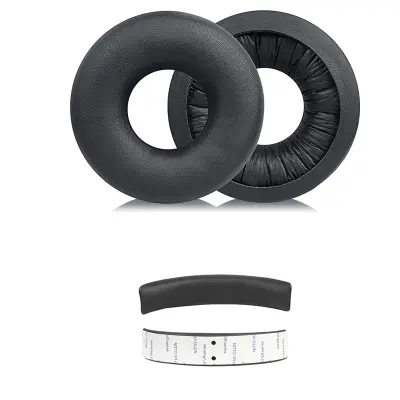 Nadomestne blazinice za slušalke Sony WH-CH520 - Proteinski usnje Black