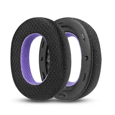 Nadomestne ušesne blazinice za slušalke Sony WH-1000XM2 - črna/vijolična mreža