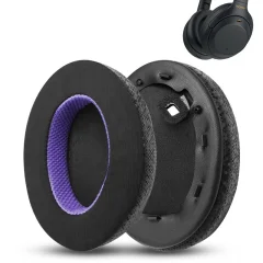 Nadomestne blazinice za slušalke Sony WH-1000XM4 - Črna/vijolična