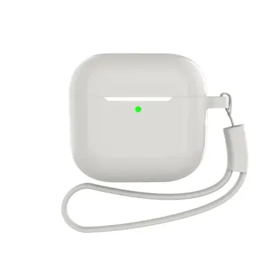 Ovitek za AirPods s ključkom in dodatki Transparent  AirPods 3