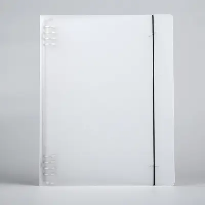 Prozoren fascikel, zvezek z 8 luknjami za polnjenje  A4