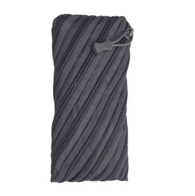 Večnamenska torbica za pisala za ženske, velika zadrgana torbica Grey