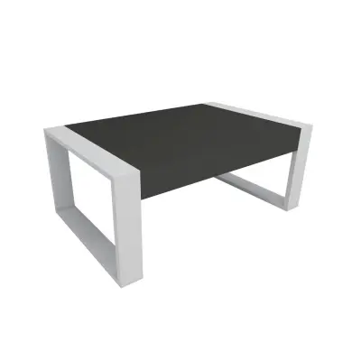 Odprta emb - HANAH HOME Retro - White, Anthracite klubska mizica