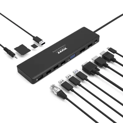 Odprta emb - PORT USB-C, potovalna priklopna postaja
