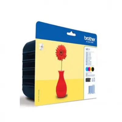 Originalni paket kartuš Brother Lc121 Bk+C+M+Y - Lc121Valbp [Pag-300]
