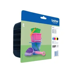 BROTHER LC221 Value Pack kartuša s črnilom (črna, cian, magenta in rumena)