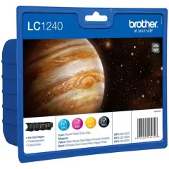 BROTHER LC1240 Value Pack kartuša s črnilom (črna, cian, magenta in A