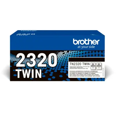 Toner BROTHER dvojni črni - TN2320TWIN