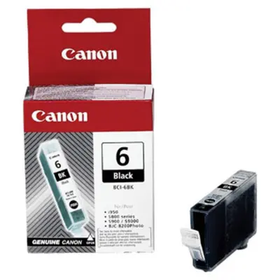 ČRNILNA KARTUŠA CANON BCI-6BK črna - 4705A045